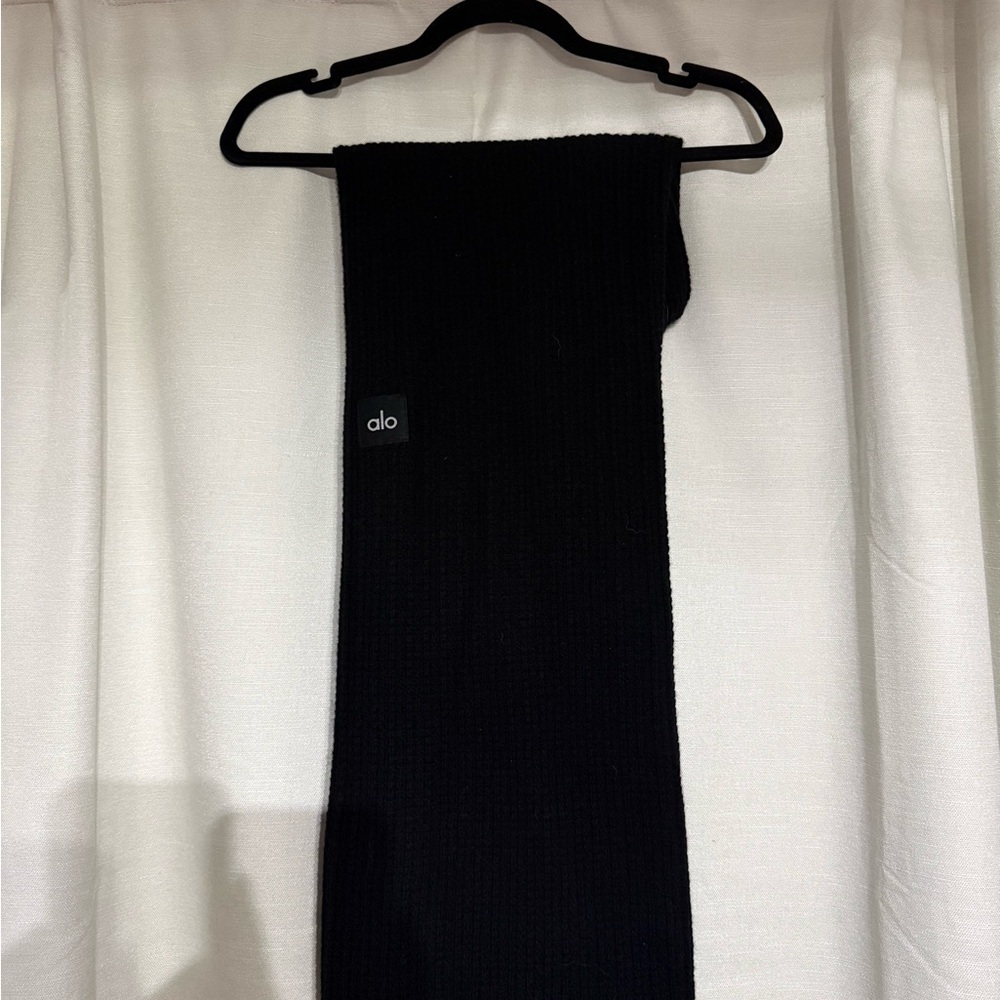 Alo Cashmere high waist plush waffle pant
